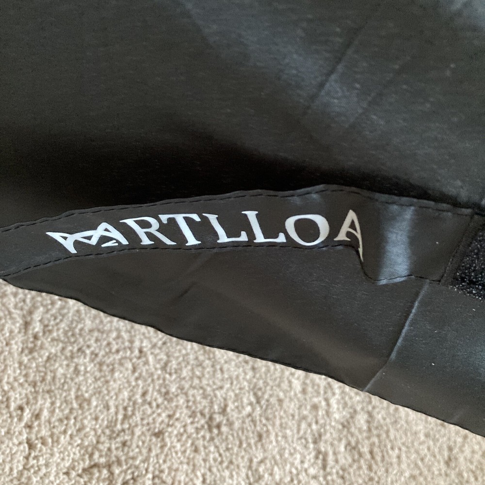 MRTLLOA Automatic Open Golf Umbrella 68 Inch XLG Oversized Black Case w/handle
