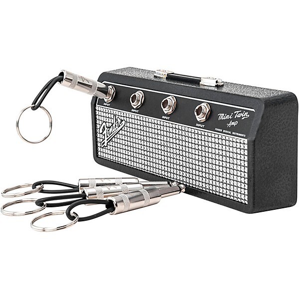 Fender Jack Rack Key Holder Includes 4 Keychain