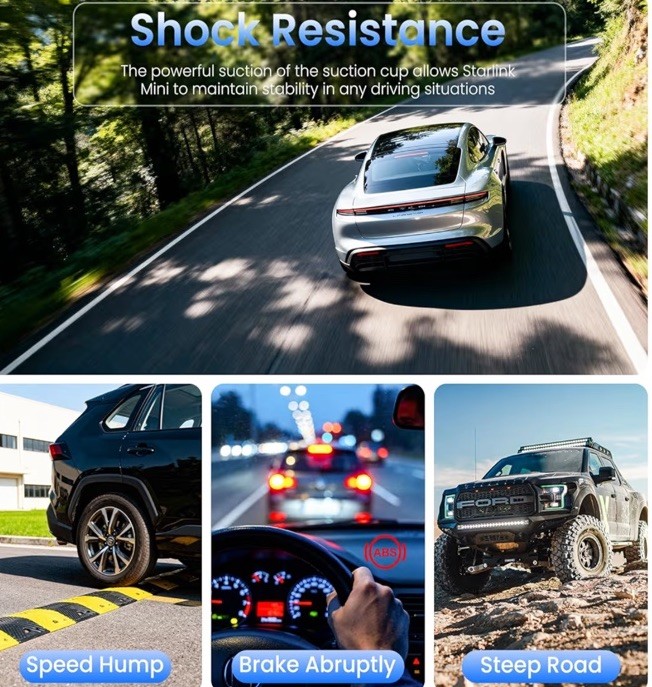 Starlink Mini Suction Cup Mount