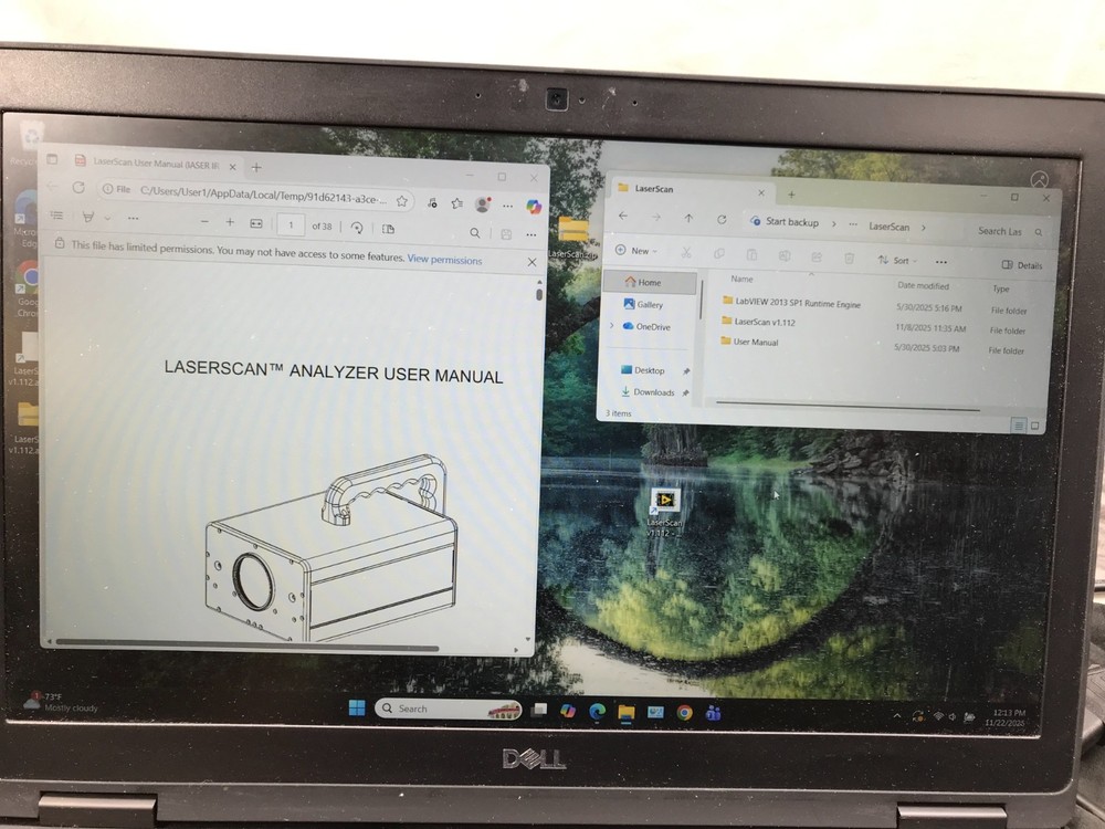 BLOCK ENGINEERING LASER SCAN scanner Analyzer chemical detection Spectroscopy