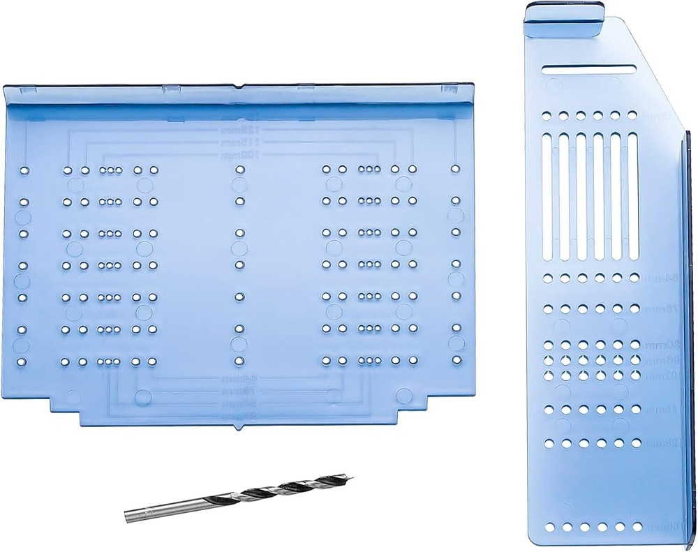 Cabinet Pulls Installation Jig Drill Mounting Template for Cabinet Knobs