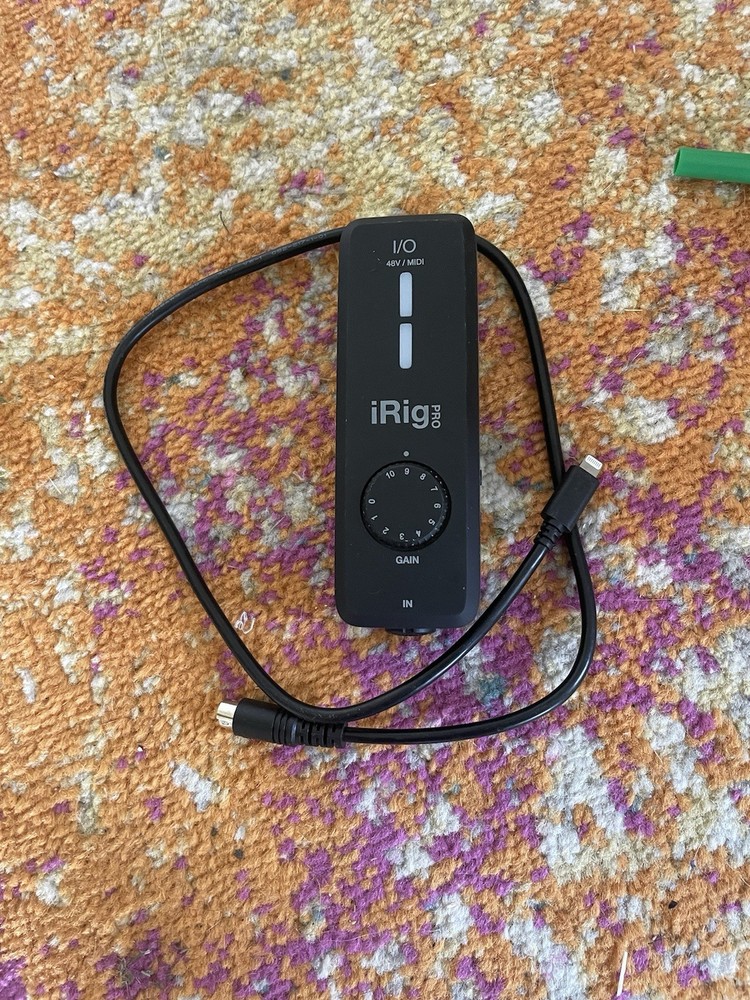 IK Multimedia iRig Pro I/O Universal Audio and MIDI Interface