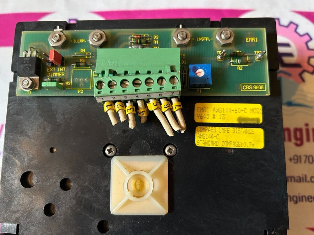SPERRY MARINE AWS144-60-C WIND SPEED METER