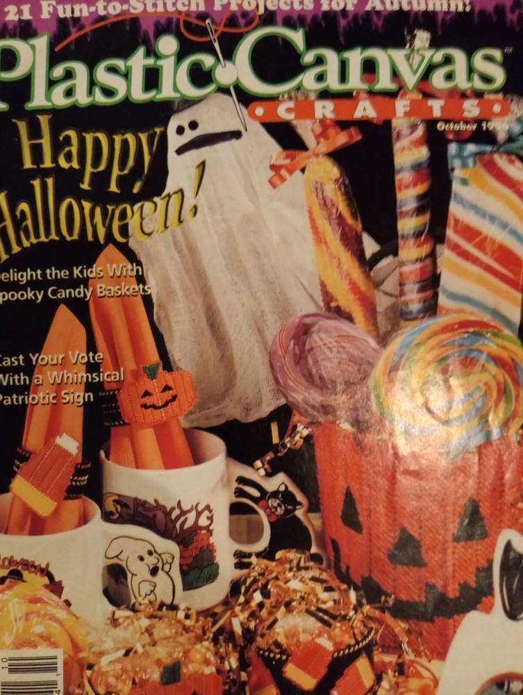 Halloween Fall Baby Plastic Canvas Patterns plastic canvas pattern Magazine