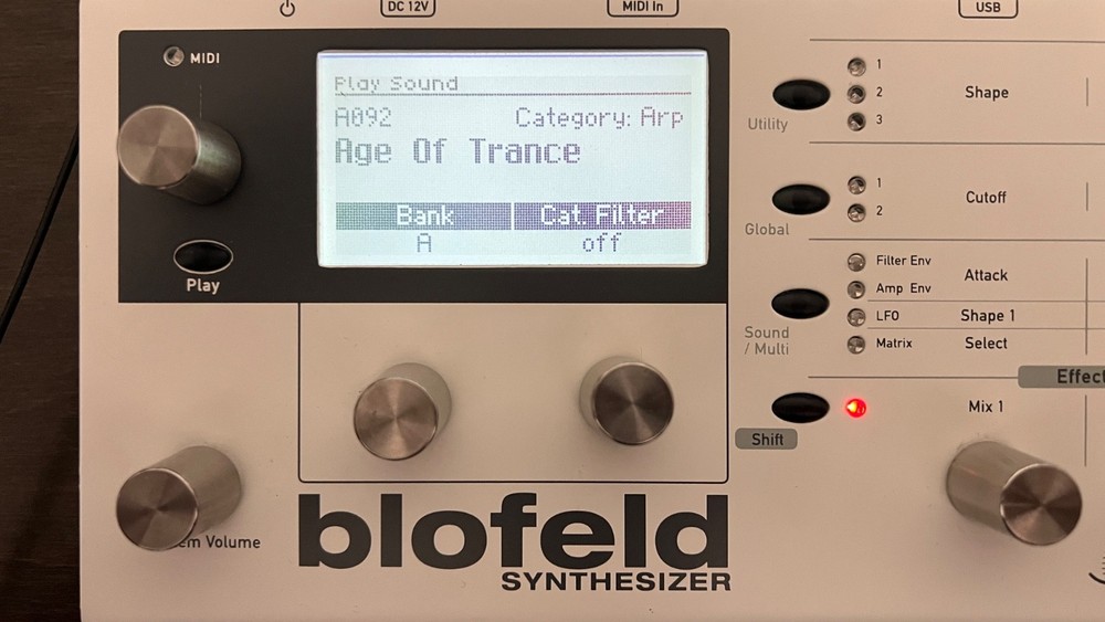 Waldorf Blofeld Desktop Synthesizer - White [USED-GOOD]