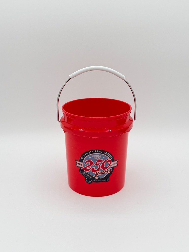 Rural King Red Mini Bucket