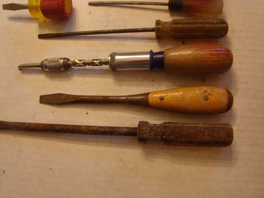 OLD SCREWDRIVERS ETC.