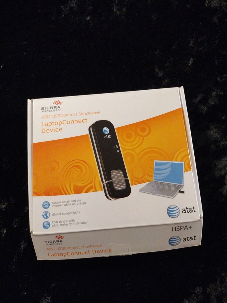 AT&T Sierra Wireless USBConnect Shockwave USB Black