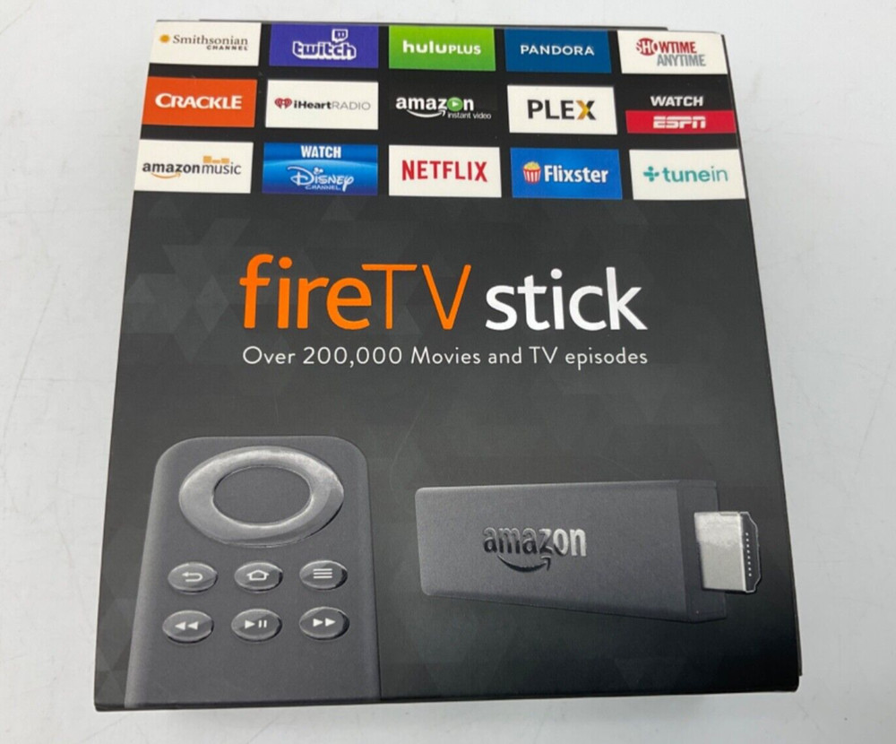 AMAZON FIRE TV STICK 1st Generation Media Streamer Complete