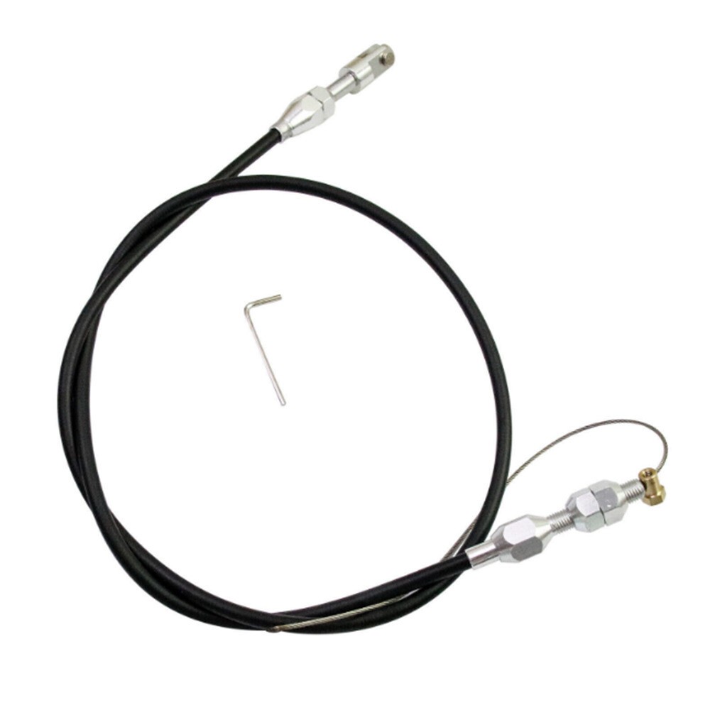 36" Black Adjustable Auto Modified Throttle Cable Accelerator Cable Universal