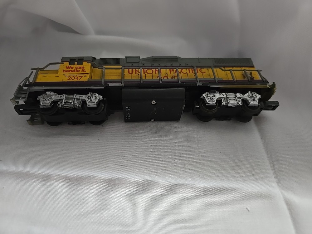 Union Pacific 2047 We Can Handle It Vintage Train Untested.