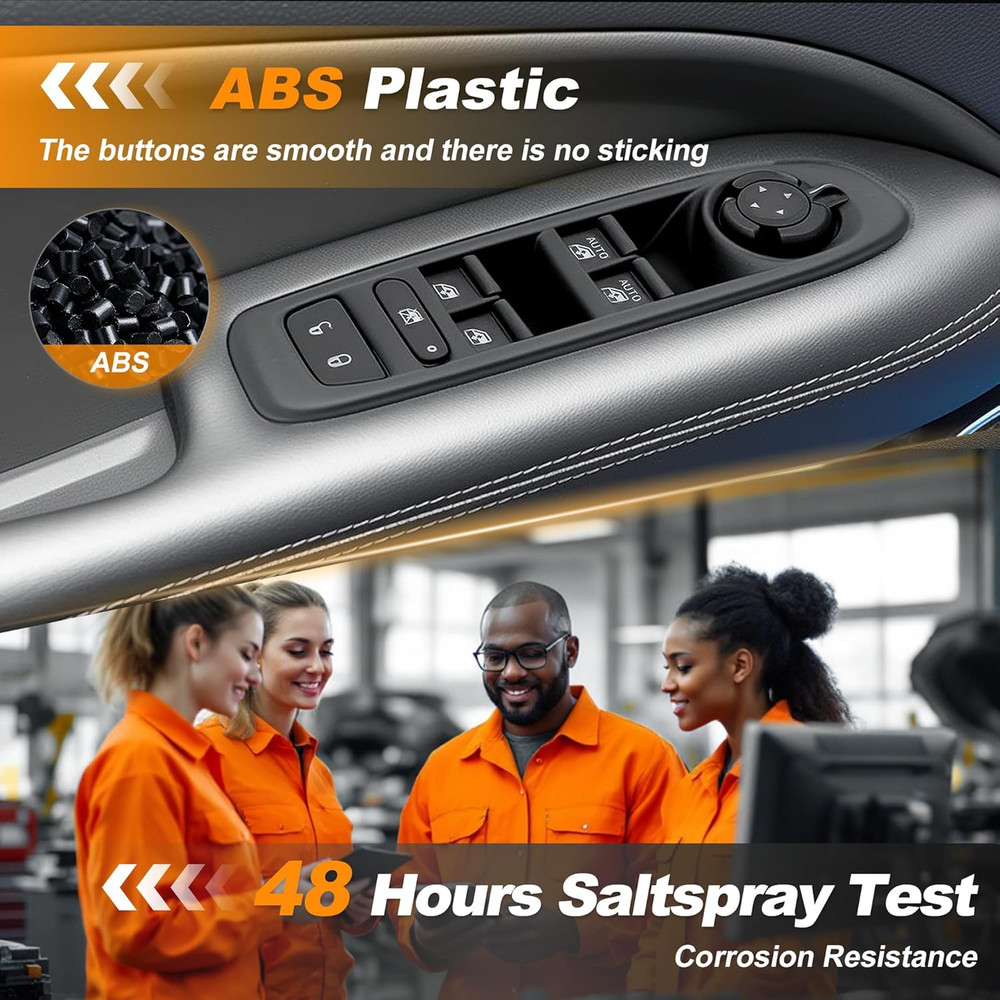 2016-2023 Tacoma Front Left Driver Side Power Window Switch–Compatible