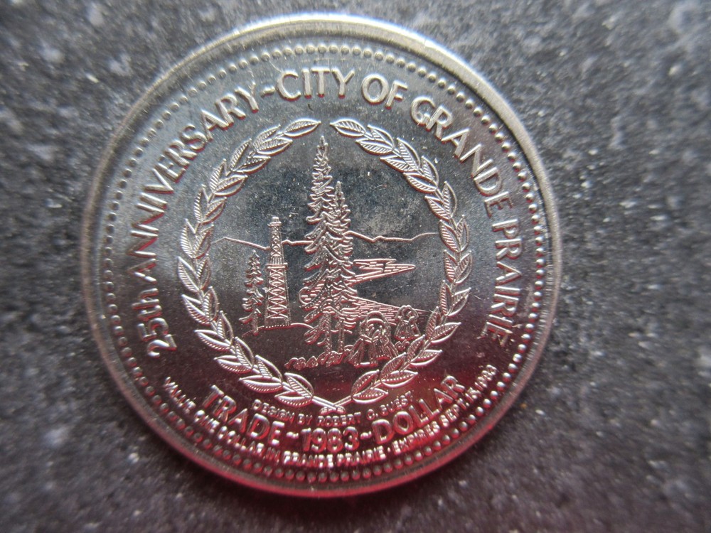 1983 Grande Prairie Dollar 25th Anniversary