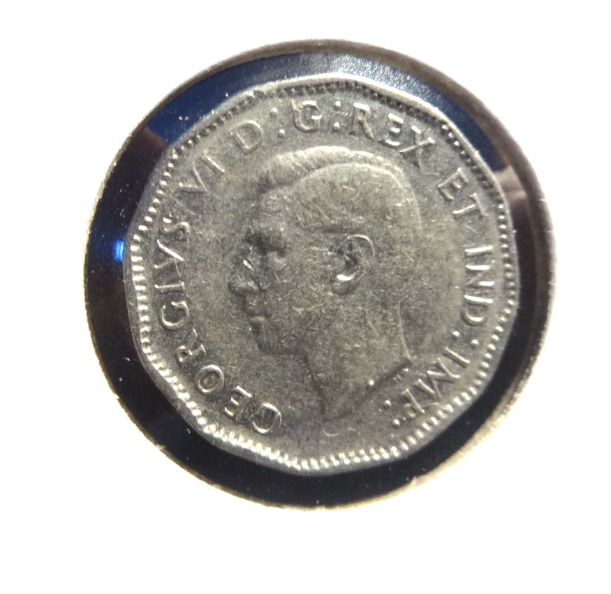 Canada 1947 5 Cents * Maple leaf * 👀