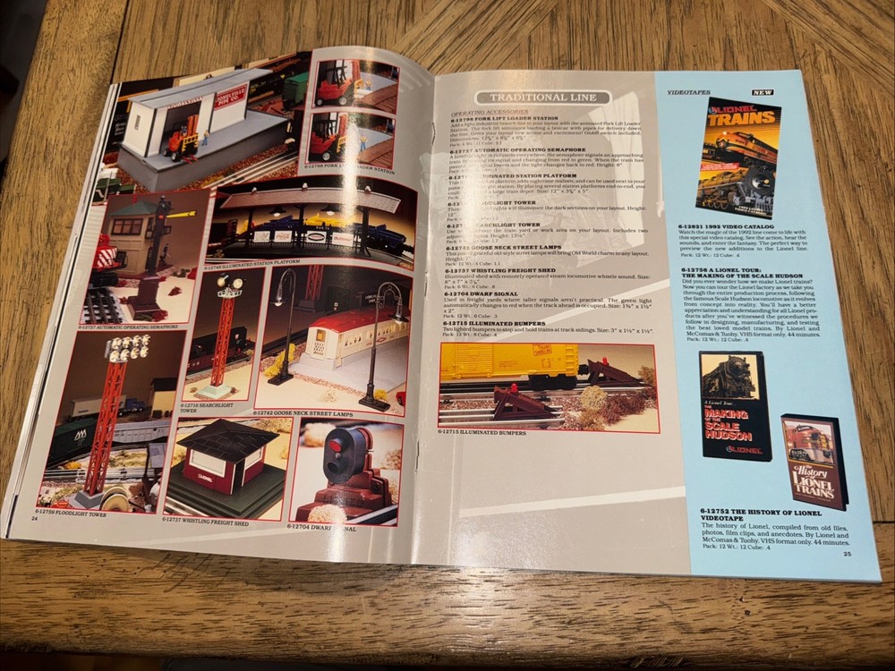 1992 Lionel Trains Catalog-Book Two