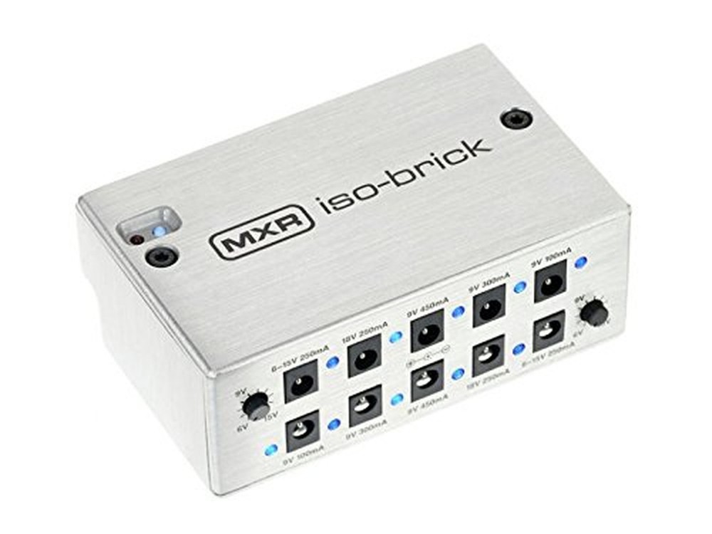 MXR M238 Iso-Brick Power Supply with 3 Patch Cables