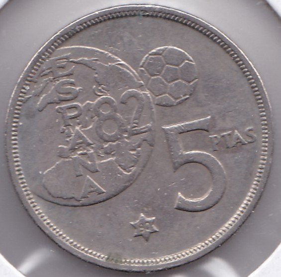 1980 Spain 5 Pesetas