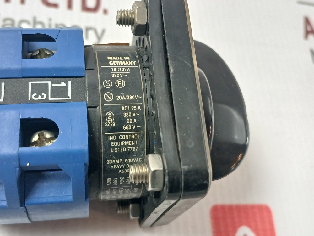 KRAUS & NAIMER CA20 Rotary Cam Switch