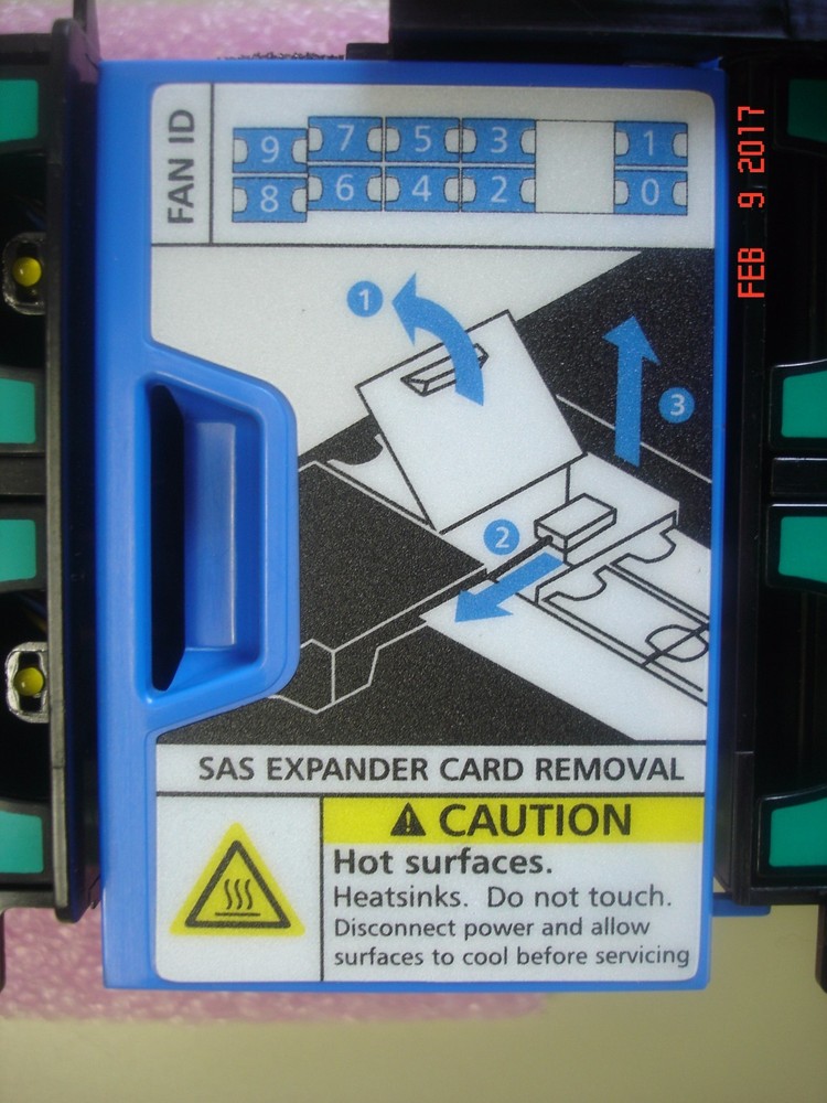 90512-13B POWER DISTRIBUTION & FAN MODULE FOR DD660 DATA DOMAIN STORAGE SYSTEM