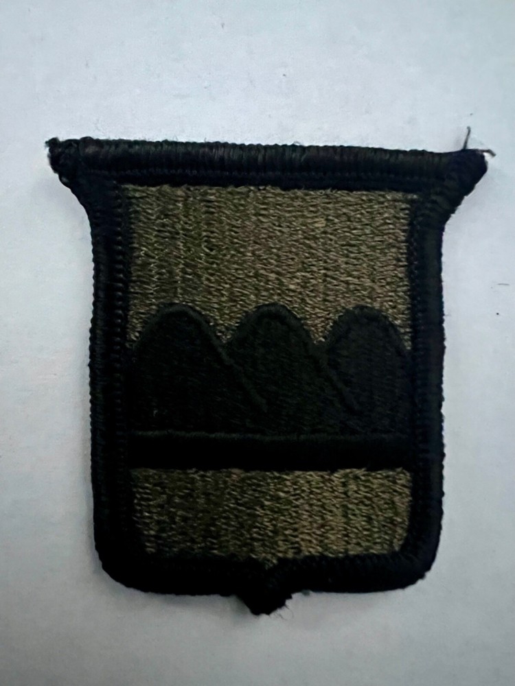 80th Division Subdued US Army Patch