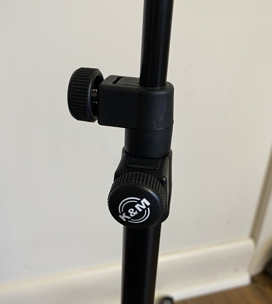 Koenig & Meyer Music Stand Tripod Base Collapsible Flat Black ￼
