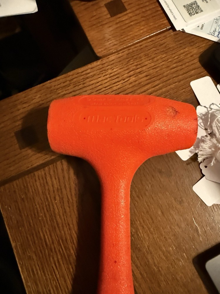 MAC Tools 3 lb Compo-Cast Dead Blow Soft Face Hammer CH54DS