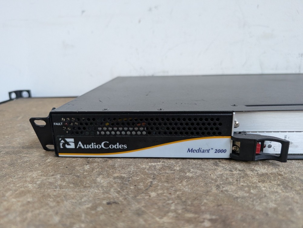 AudioCodes Mediant 2000 VoIP System Media Gateway 1span/IP/SIP