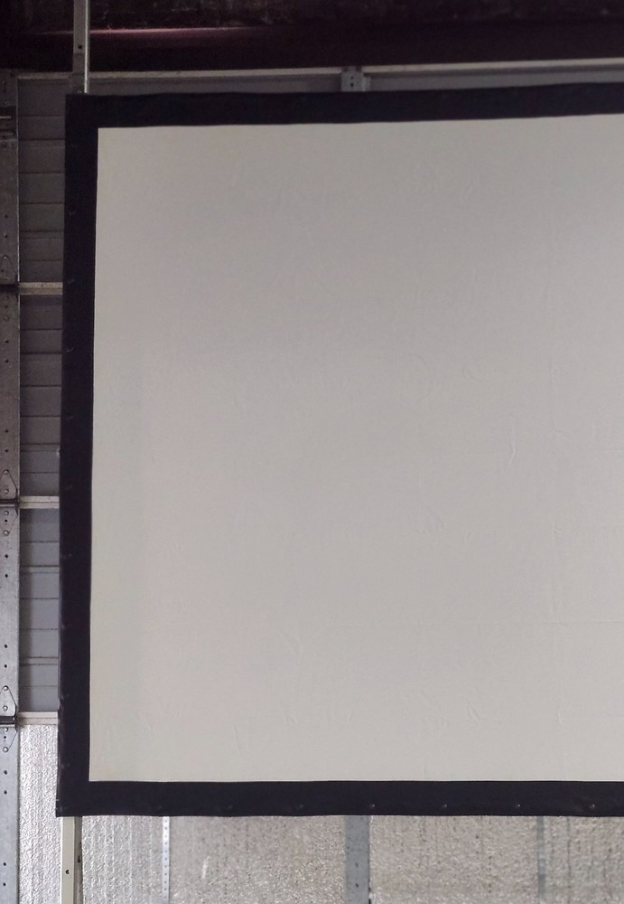 Da-Lite Fast Fold 5'x7' Front Projection Video Screen in Case - Very Clean