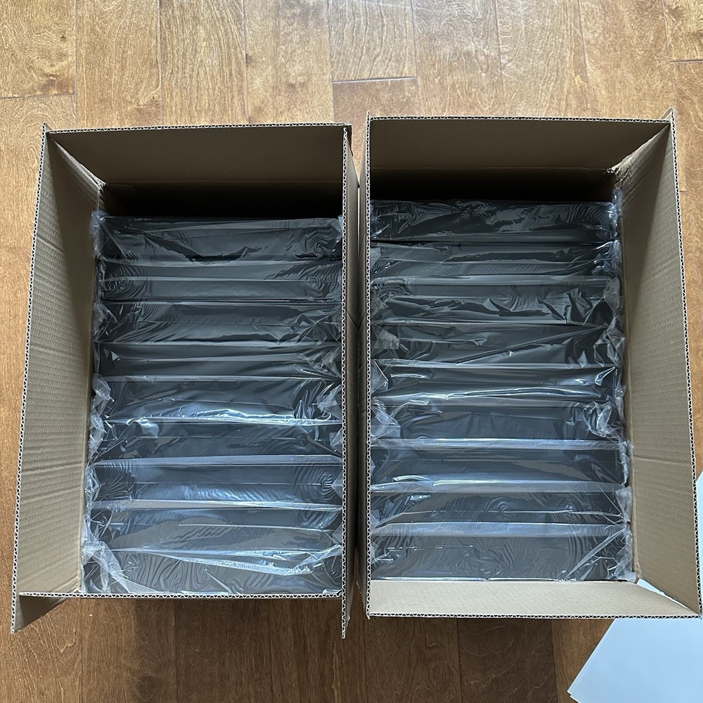 Bulk 20 Count Large Magnetic Gift Boxes (2 DAMAGED) - Backbone Trail Black