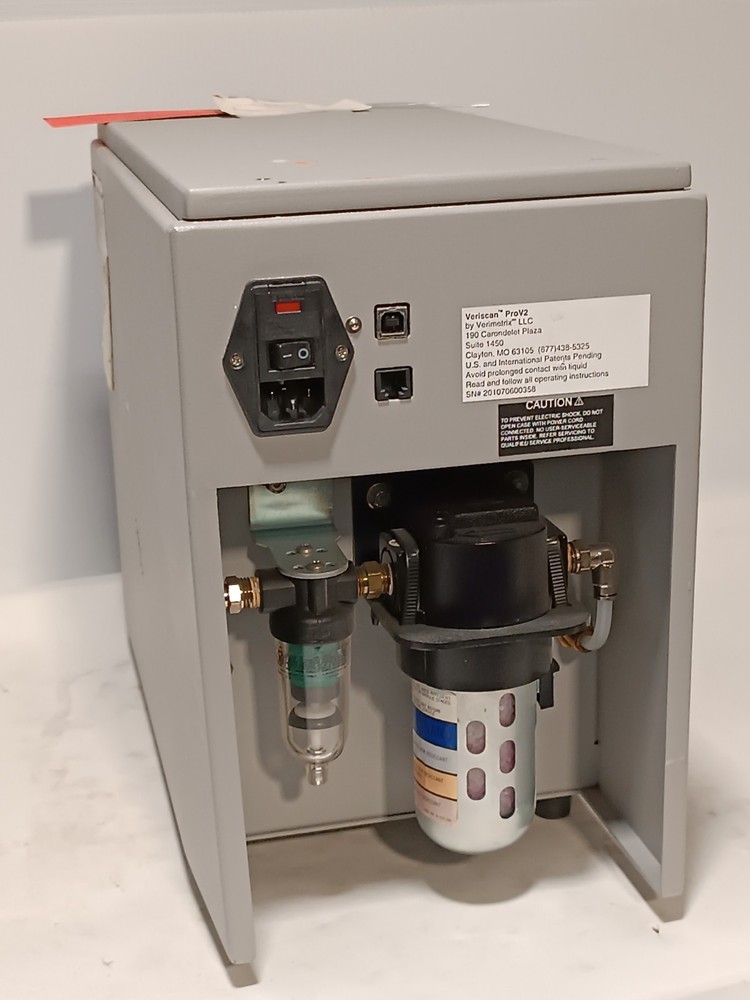 Verimetrix Veriscan Pro V2 leak tester bench unit, powers on, as shown pics