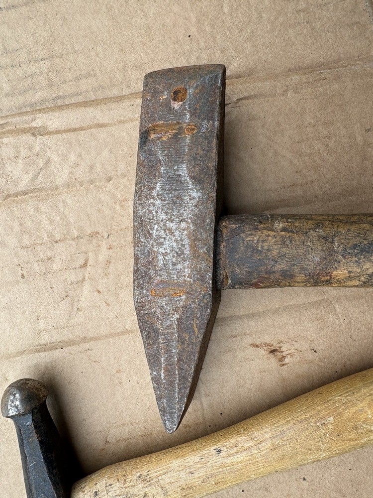 vintage panel beating hammers
