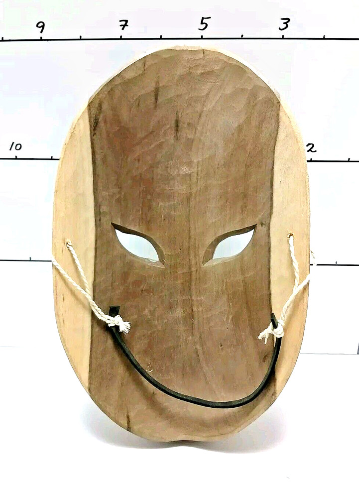 Drama Mask; Wood; Hand-made