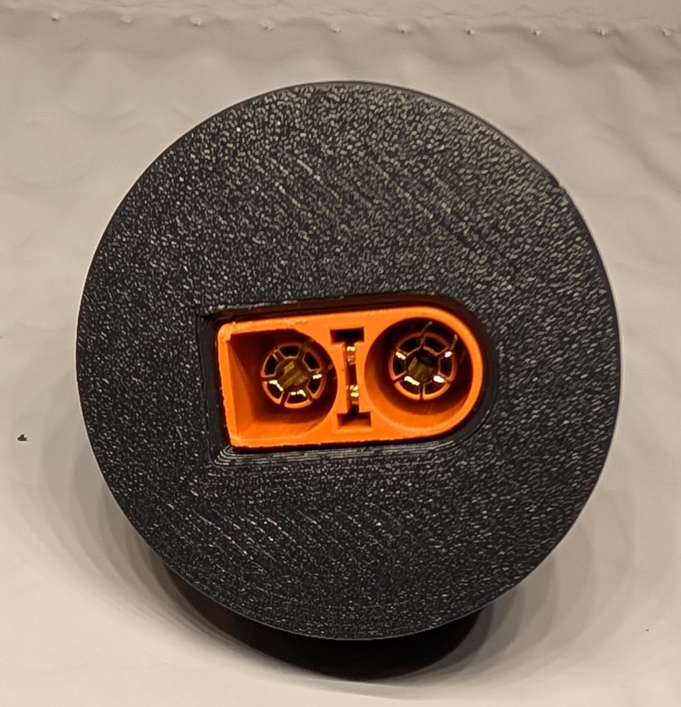 Threaded Panel Mount Adapter, IC5 Connector
