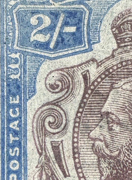 Malta SG 103d 2s ‘Lines Omitted From Scroll’ MINT - CAT £550