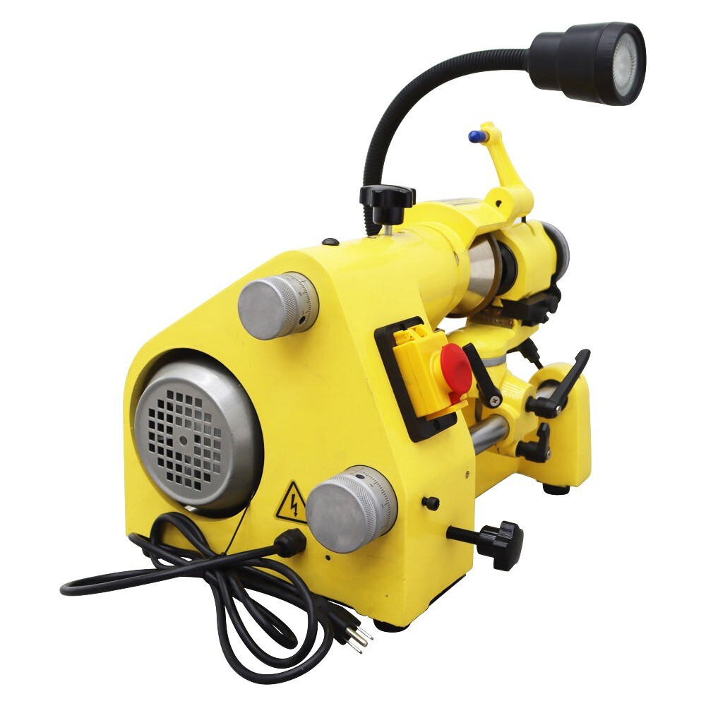 5C Universal Cutter Grinder End Mill Sharpener with Lathe/Drill Bit Five Clips