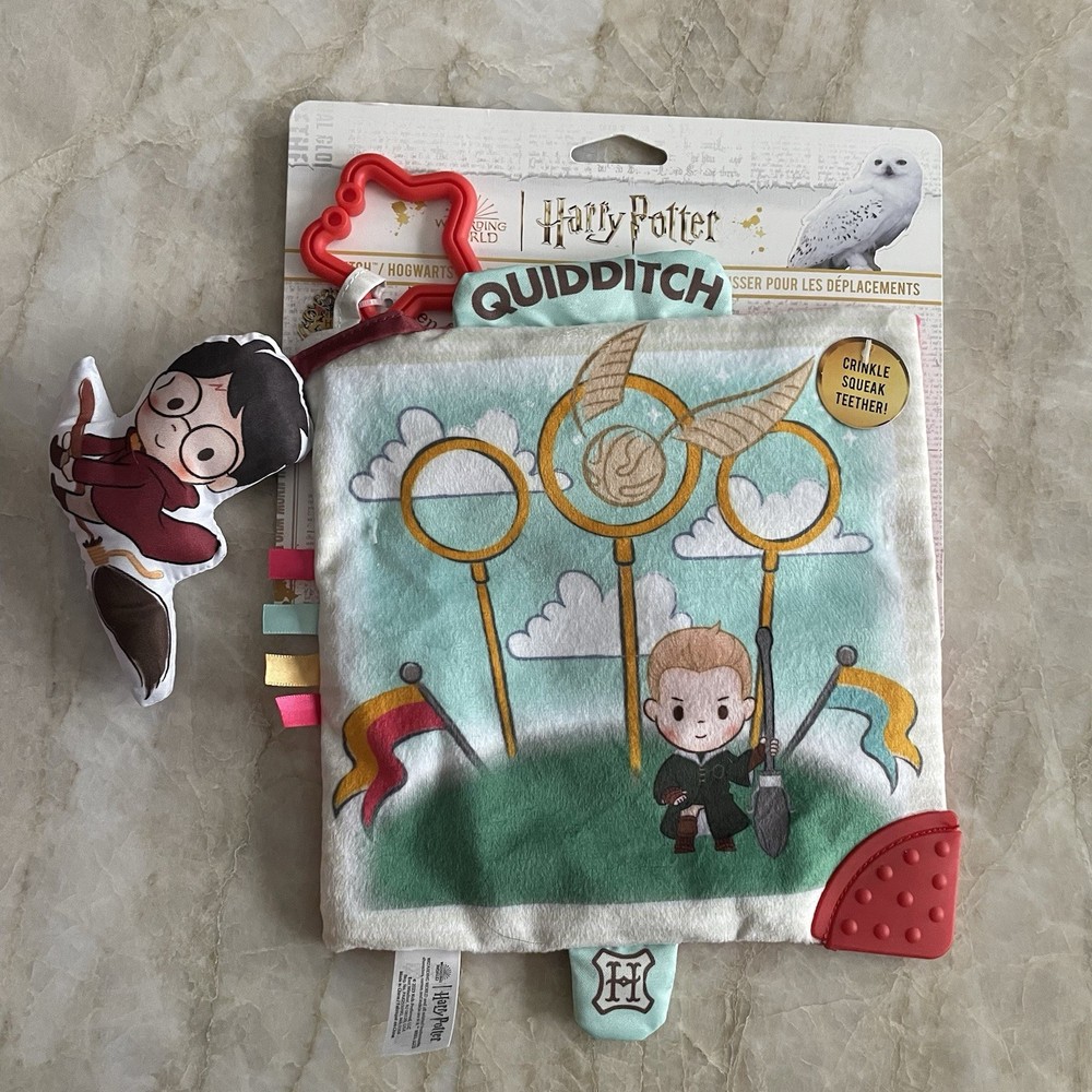 Harry Potter Infant Crinkle Squeak Teether NEW