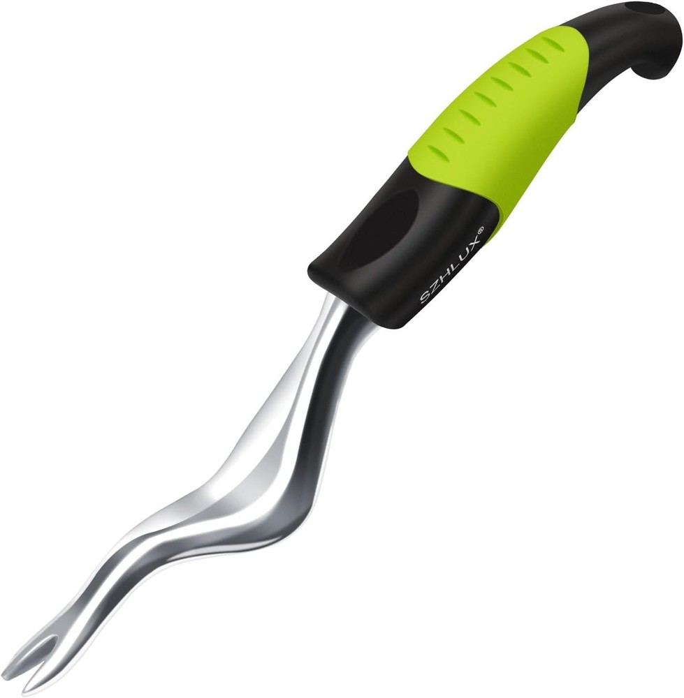 Compact Green Hand Weeder - Durable Weed Puller Tool for Effortless Weeding