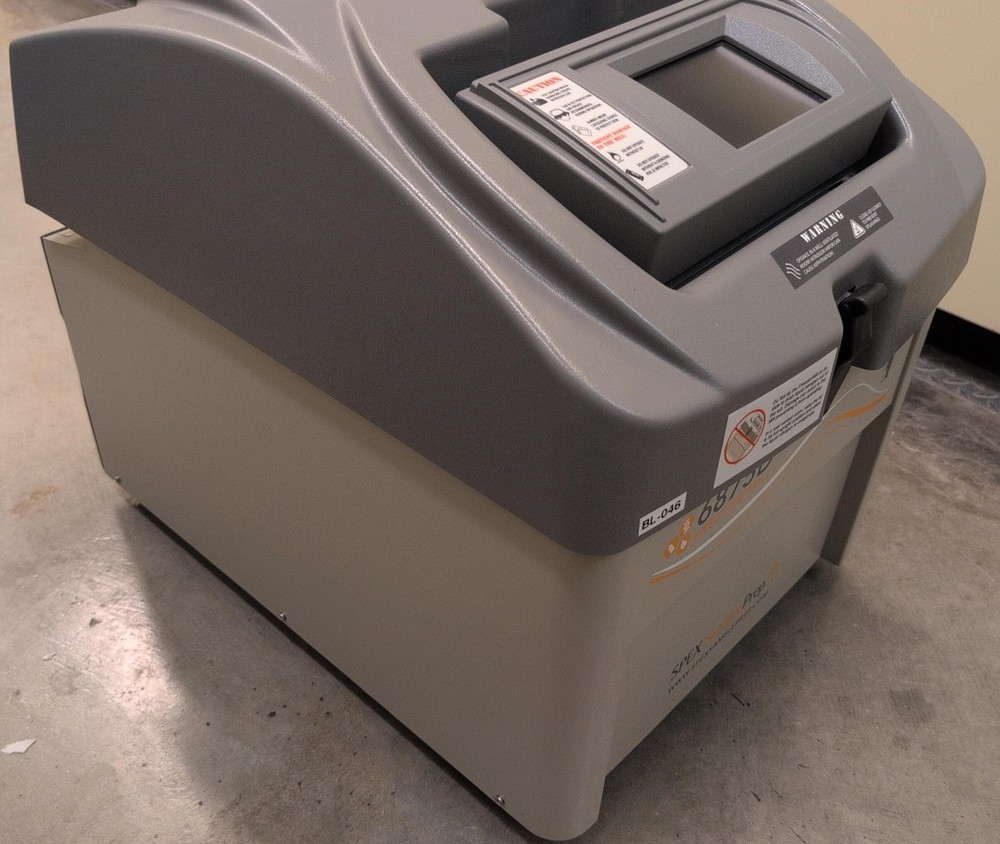 SPEX SamplePrep 6875D Freezer Mill Dual-Chamber Cryogenic Grinder