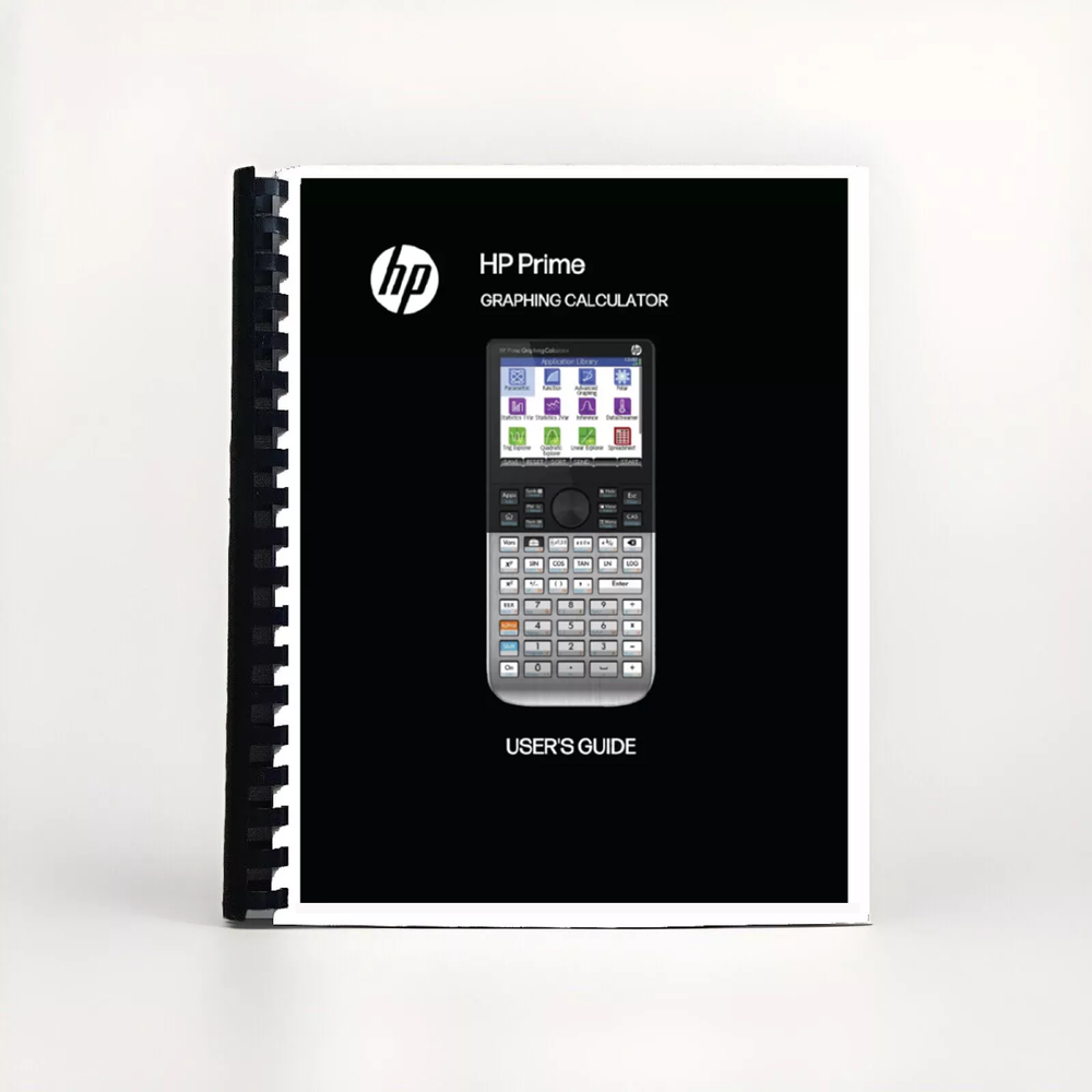 User's guide for Hewlett Packard HP Prime Manual