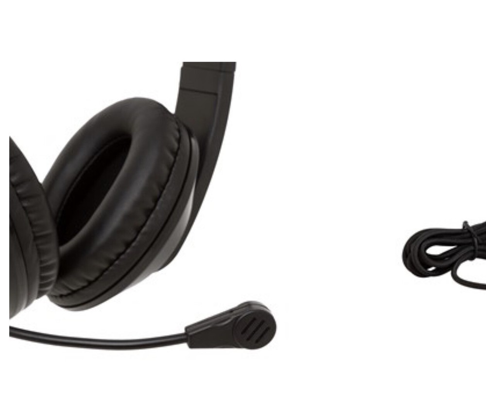 Essentials: USB School Testing Headset w/ Boom Microphone