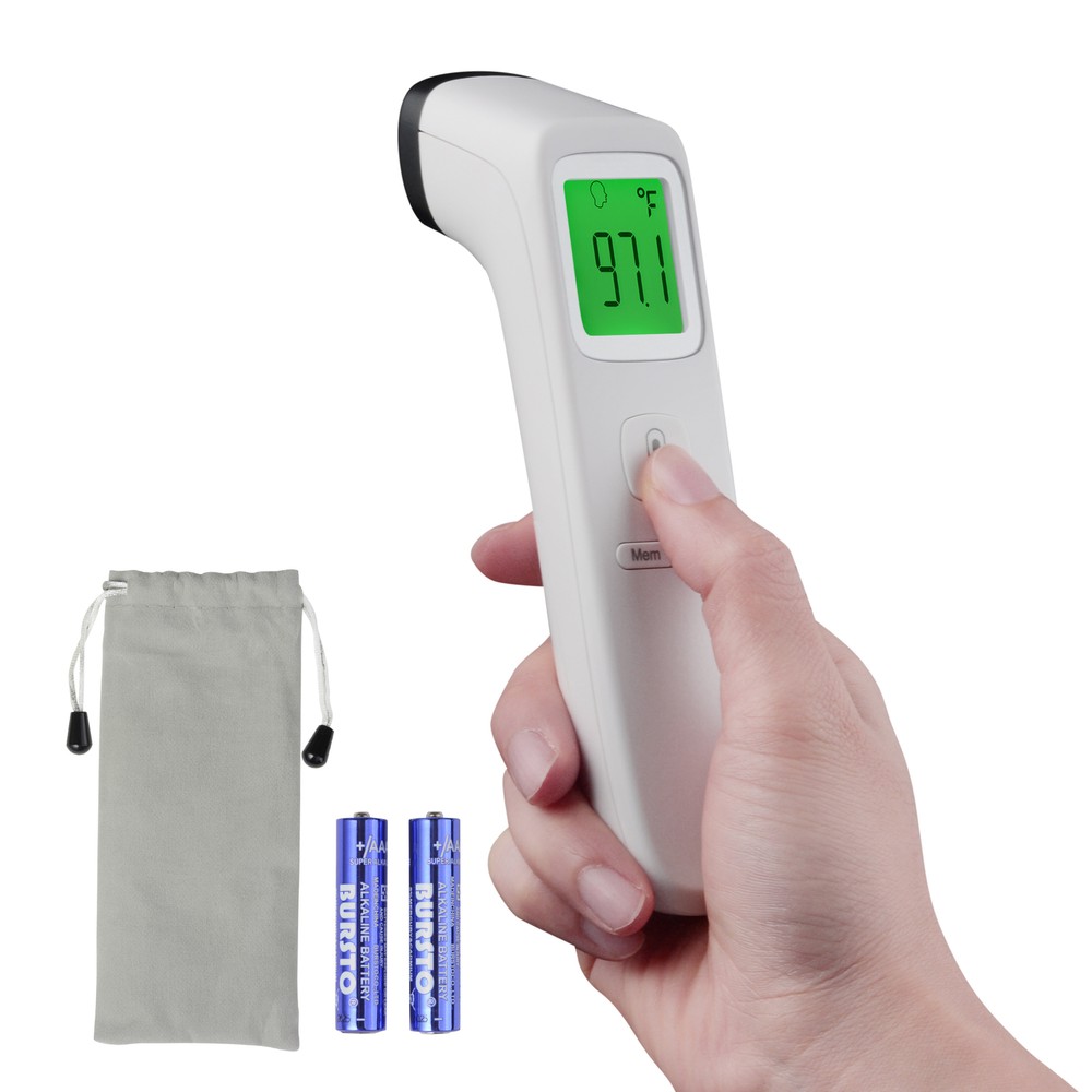 2 Pack No Contact Digital Infrared Thermometer Temperature Gun Memory Function