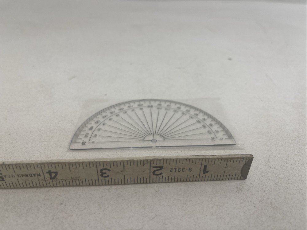 4 Inch Mini Protractor Box Of 72