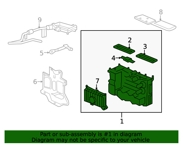Genuine GM Alternator Control Module 12613817