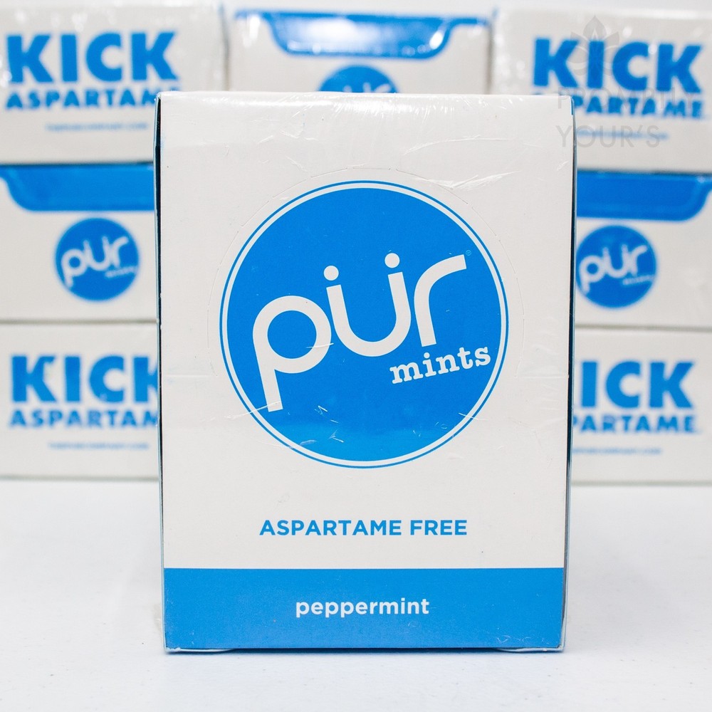PUR Mints - Peppermint - Sugar-Free, 12-Pack