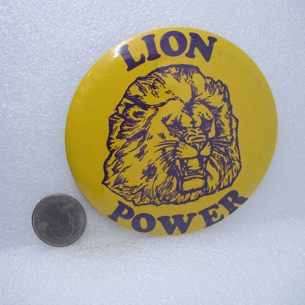 Lion Power Button Pin