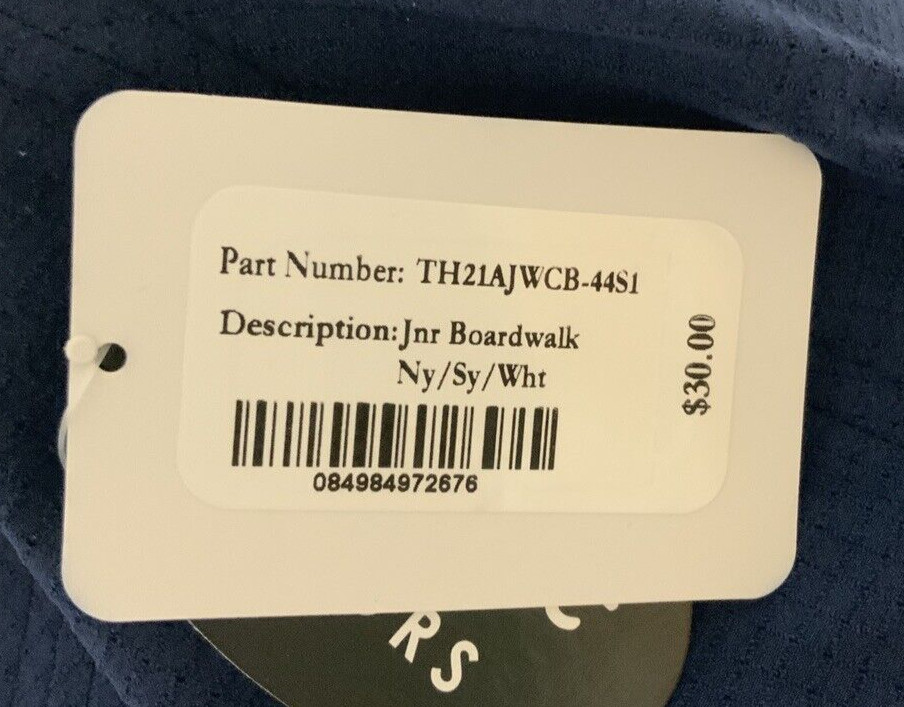 Titleist Golf JUNIOR Boardwalk Adjustable Hat Navy/Silver/White *NEW WITH TAGS*