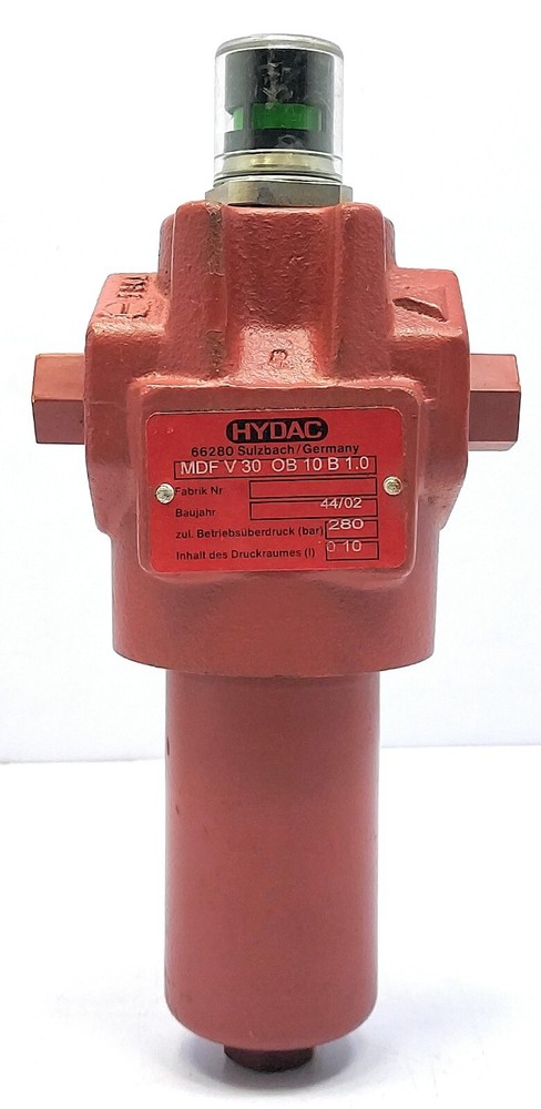 HYDAC MDFV30OB10B1.0 Hydraulic Filter Pressure filter