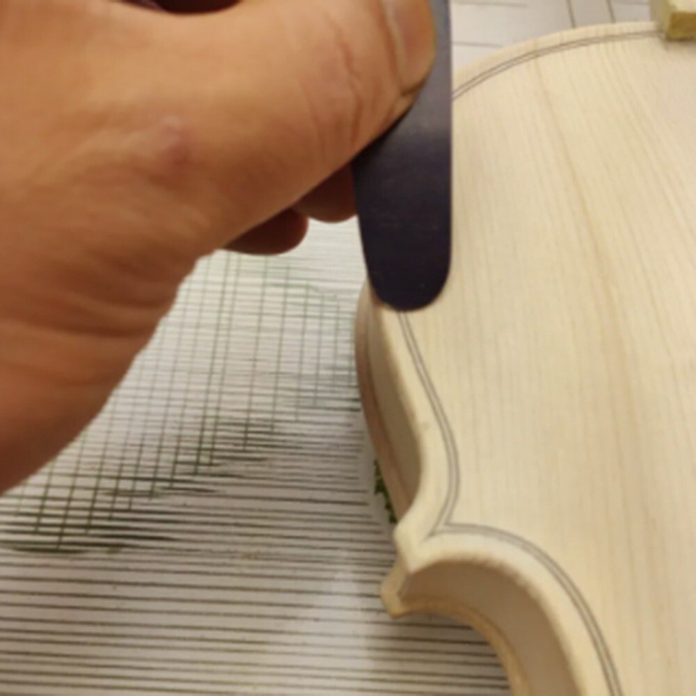 Violin Cello Making Luthier Tools 11PCS Function Scrapering Board-Cutter
