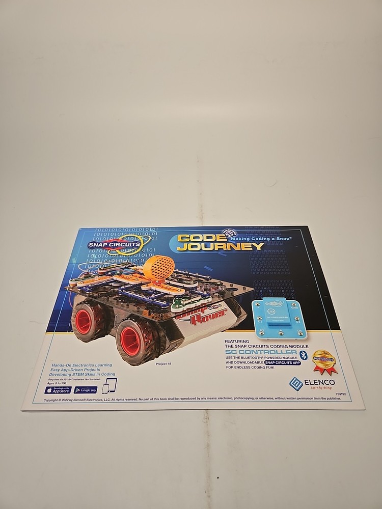 Snap Circuits Code Journey Snap Rover by Elenco