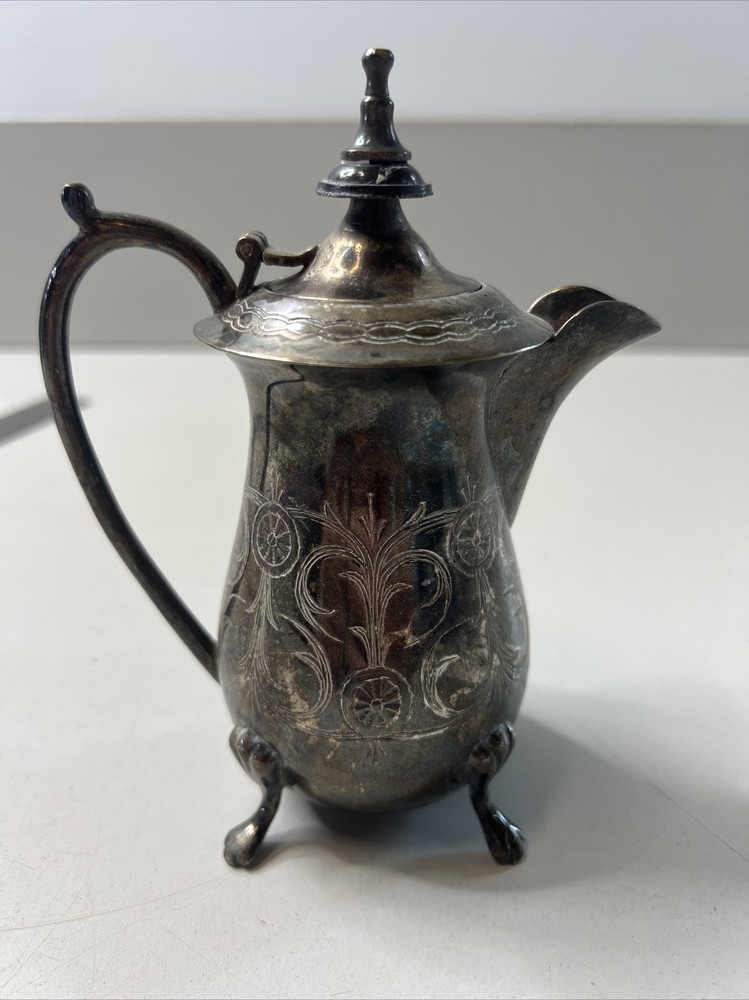 EPNS 6" Small Lidded Pitcher Creamer tea set piece